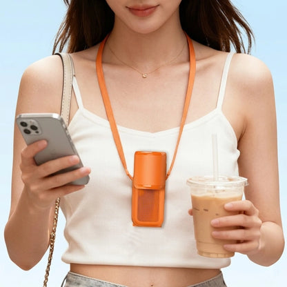 超小型ハンディファン 冷却プレート搭載  携帯扇風機